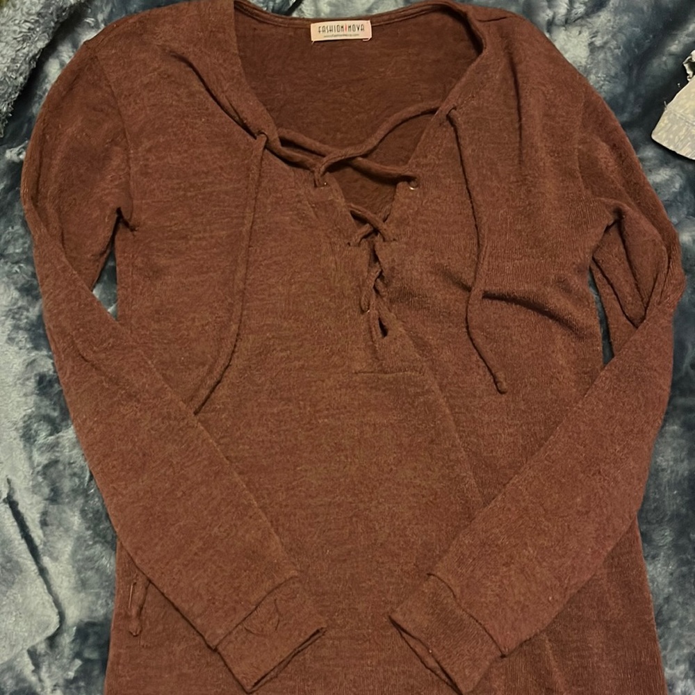 Fashion Nova XS sweater dress